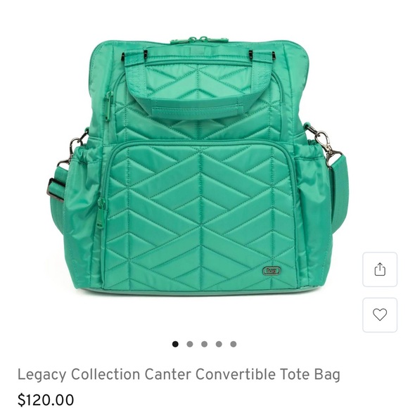 Practically new Lug canter backpack crossbody bag - Picture 6 of 13